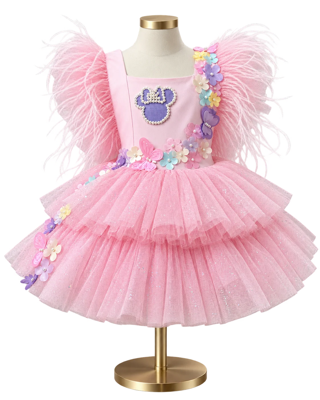Vestido Minnie Jardim de Encantos