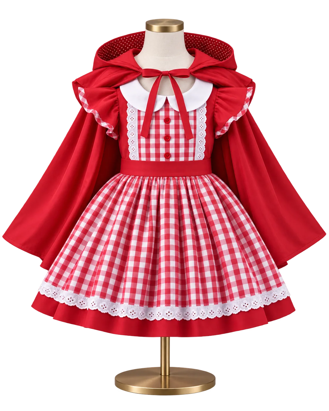 Vestido Chapeuzinho Vermelho