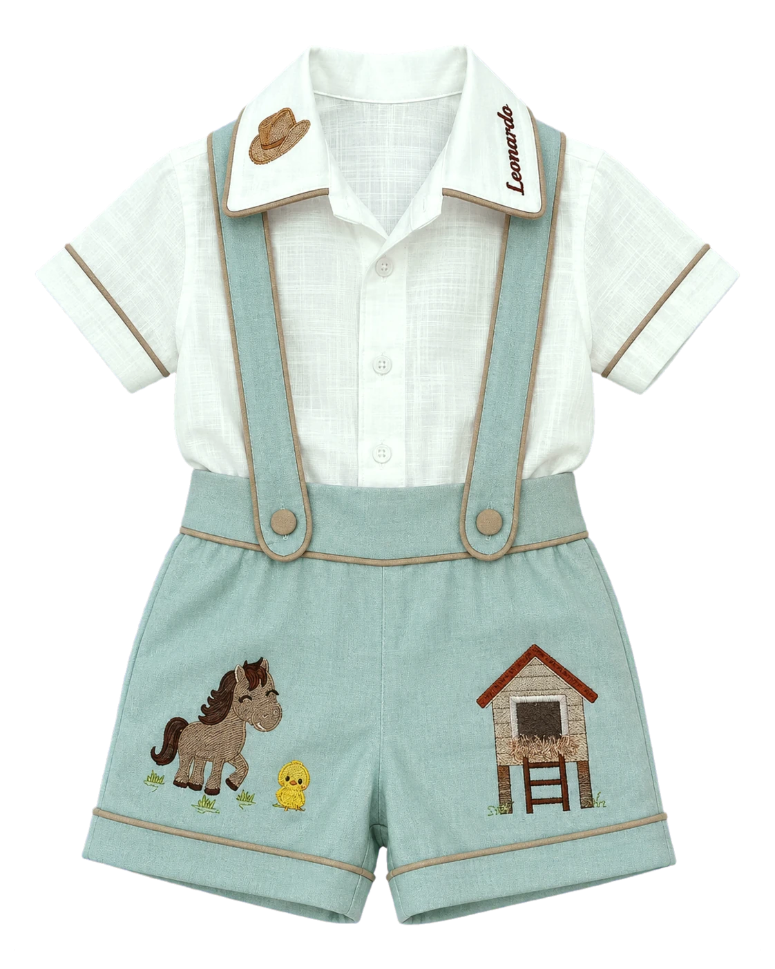 Conjunto Fazendinha Personalizado