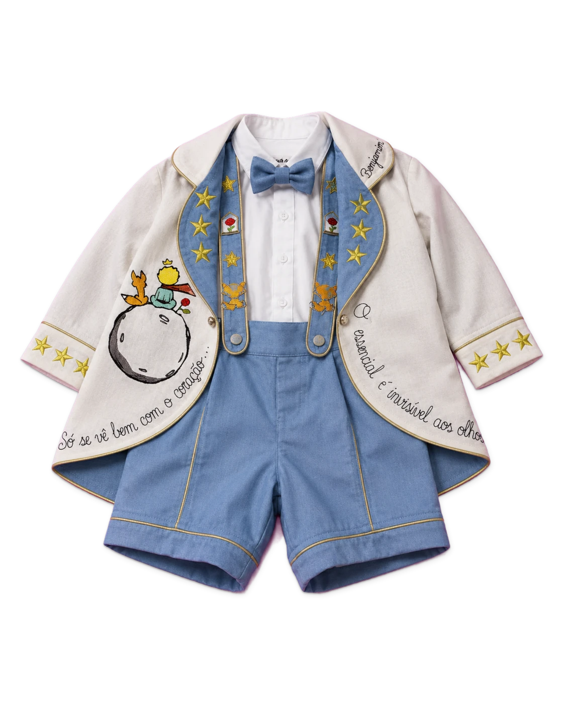 Conjunto Pequeno Príncipe Premium Personalizado
