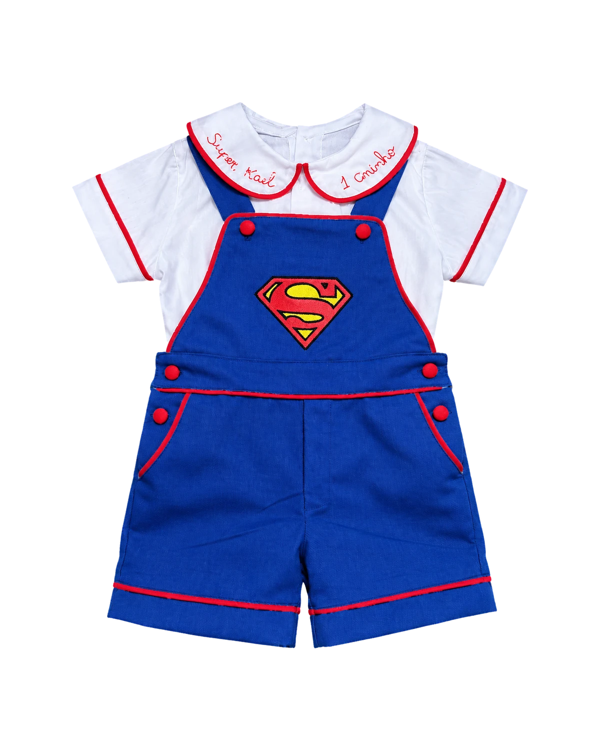 Jardineira Superman