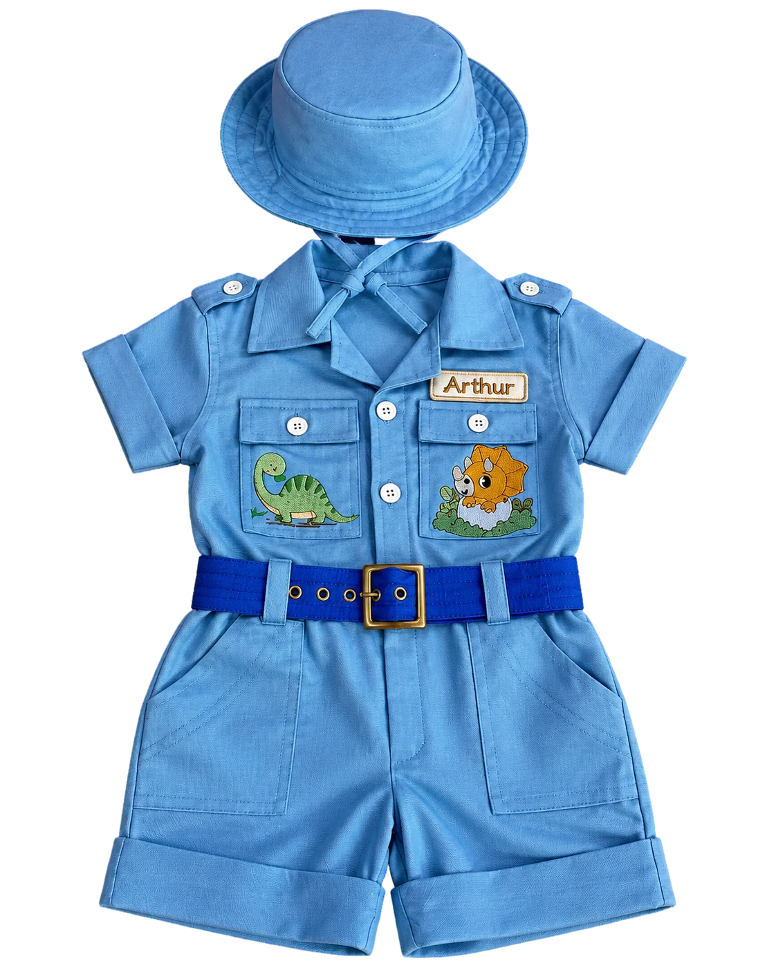 Macacão Dino Personalizado
