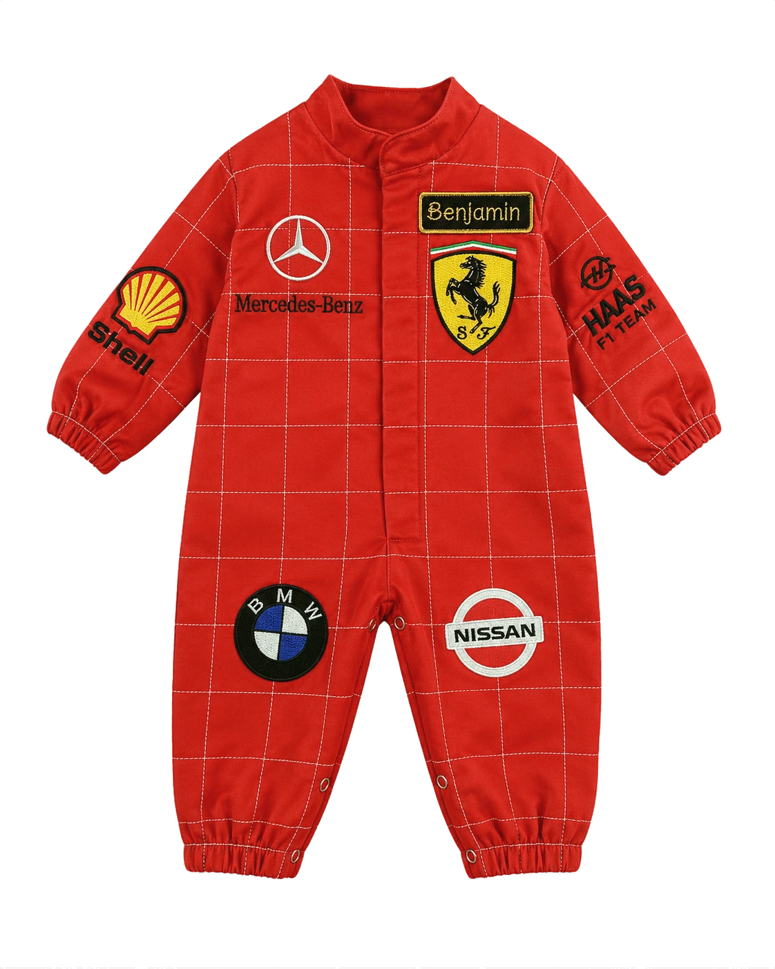 Macacão Ferrari Personalizado